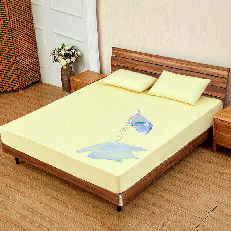 High Quality summer Organic bamboo Fitted Sheet luxury water proof bed sheet factory