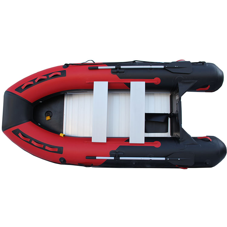 High-end fiberglass hull boat  tube inflatable boat  fishing boats inflatable RIB-340C manufacture