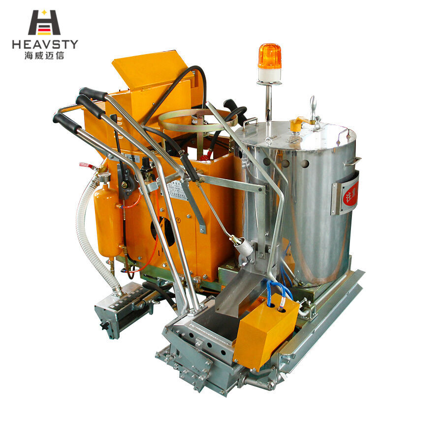 Heavsty Thermoplastic Rib Line Road Marking Machine