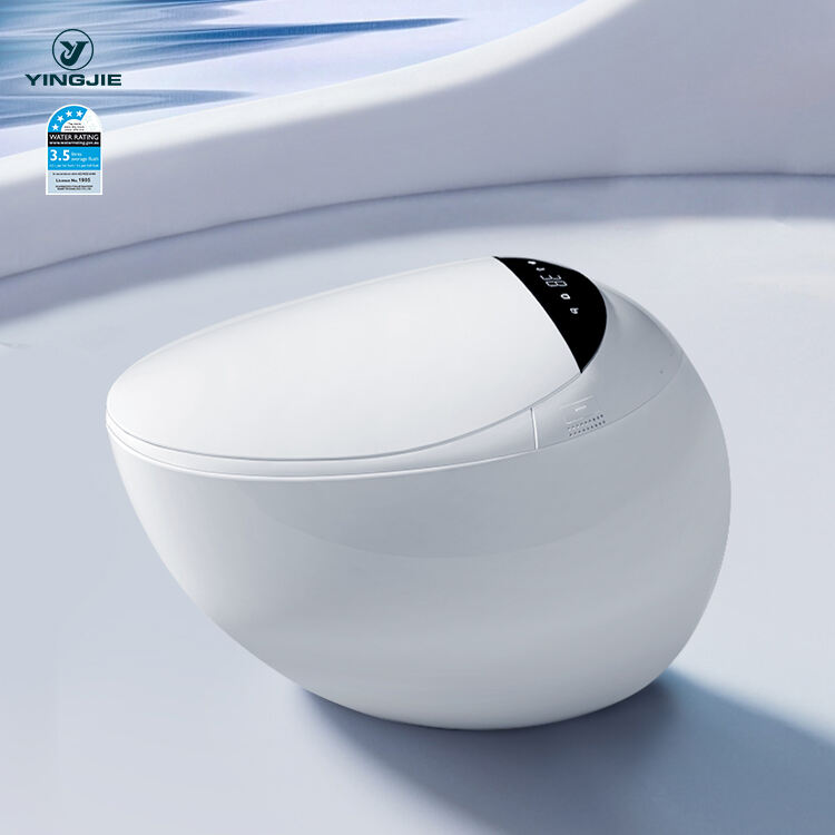 ceramics automatic smart toilet intelligent one piece sanitary ware toilet