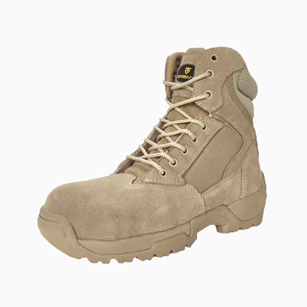 high quality ankle brand name insulation cqb tactical rubber safety shoes / boots for men supplier