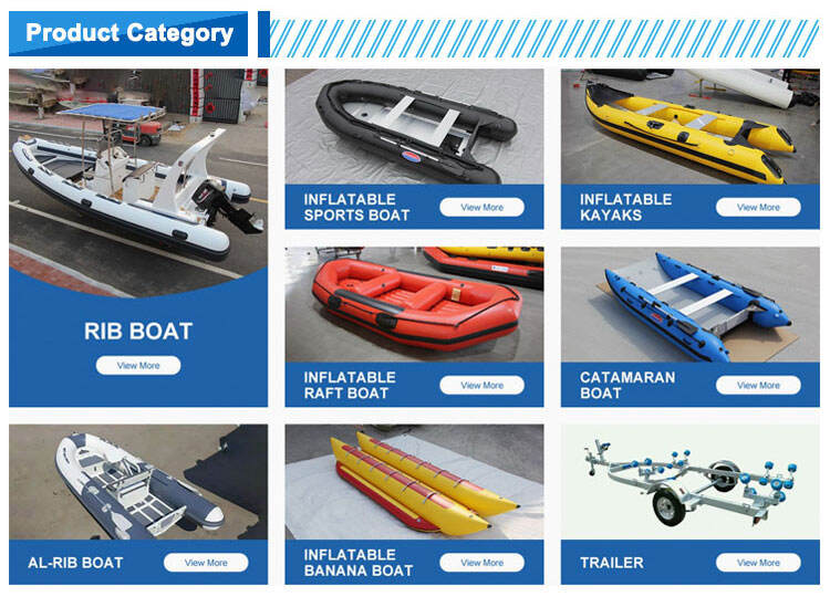 Fiberglass 3.5m Inflatable Jet Ski Speed Boat 350 With Motor supplier