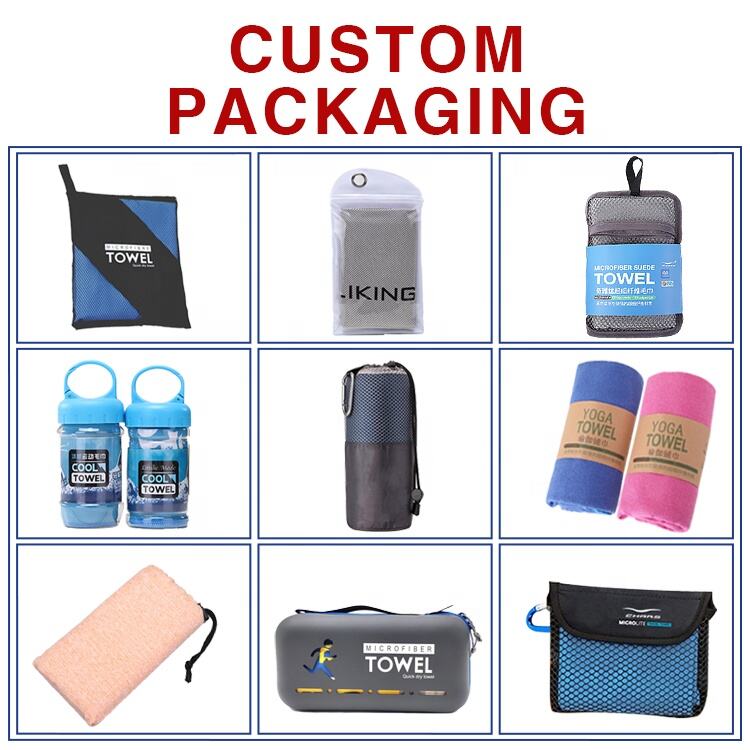 Custom Logo Printed Sport Cooling Towel supplier