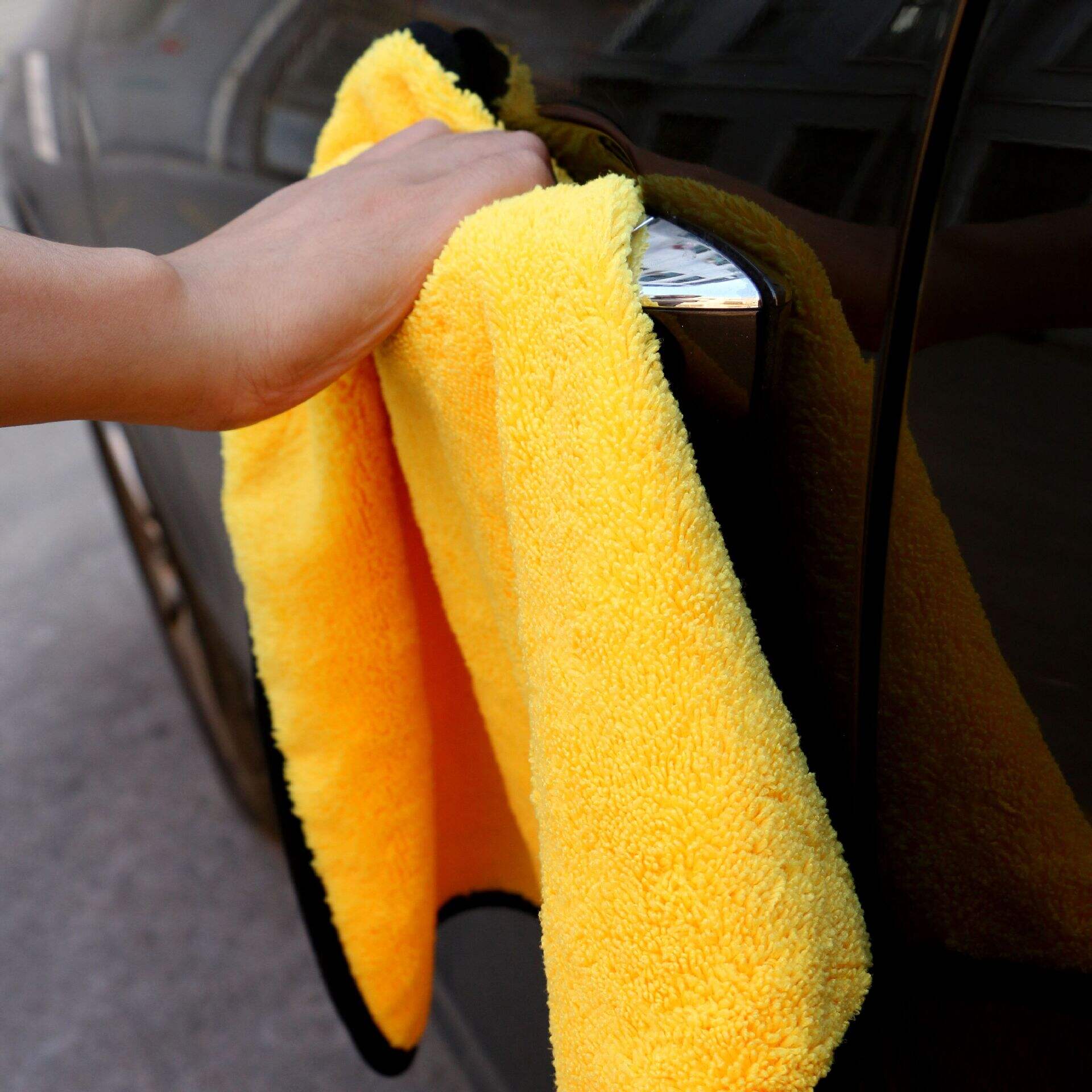 Customized Plain Dyed Quick Dry Well Absorbency Household Car Cleaning Towel