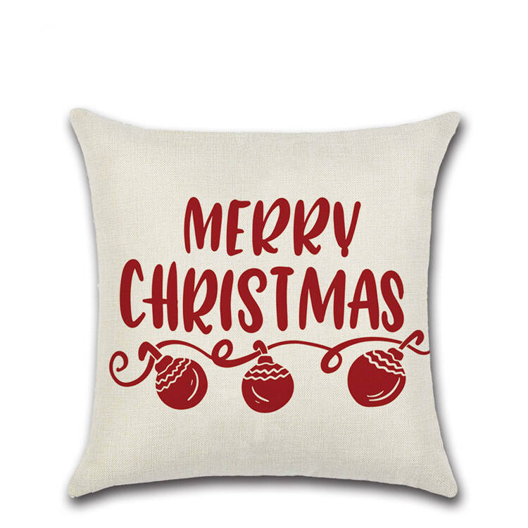 New design digital print Christmas pillow case supplier