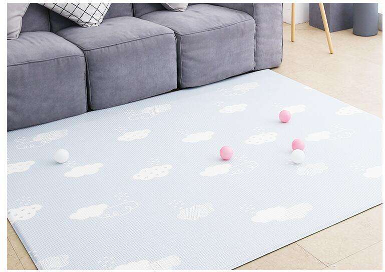 Best Extra Soft Non-Toxic One-Piece Reversible and Durable Foam Floor Playmat TPU Baby Mats For Kids manufacture