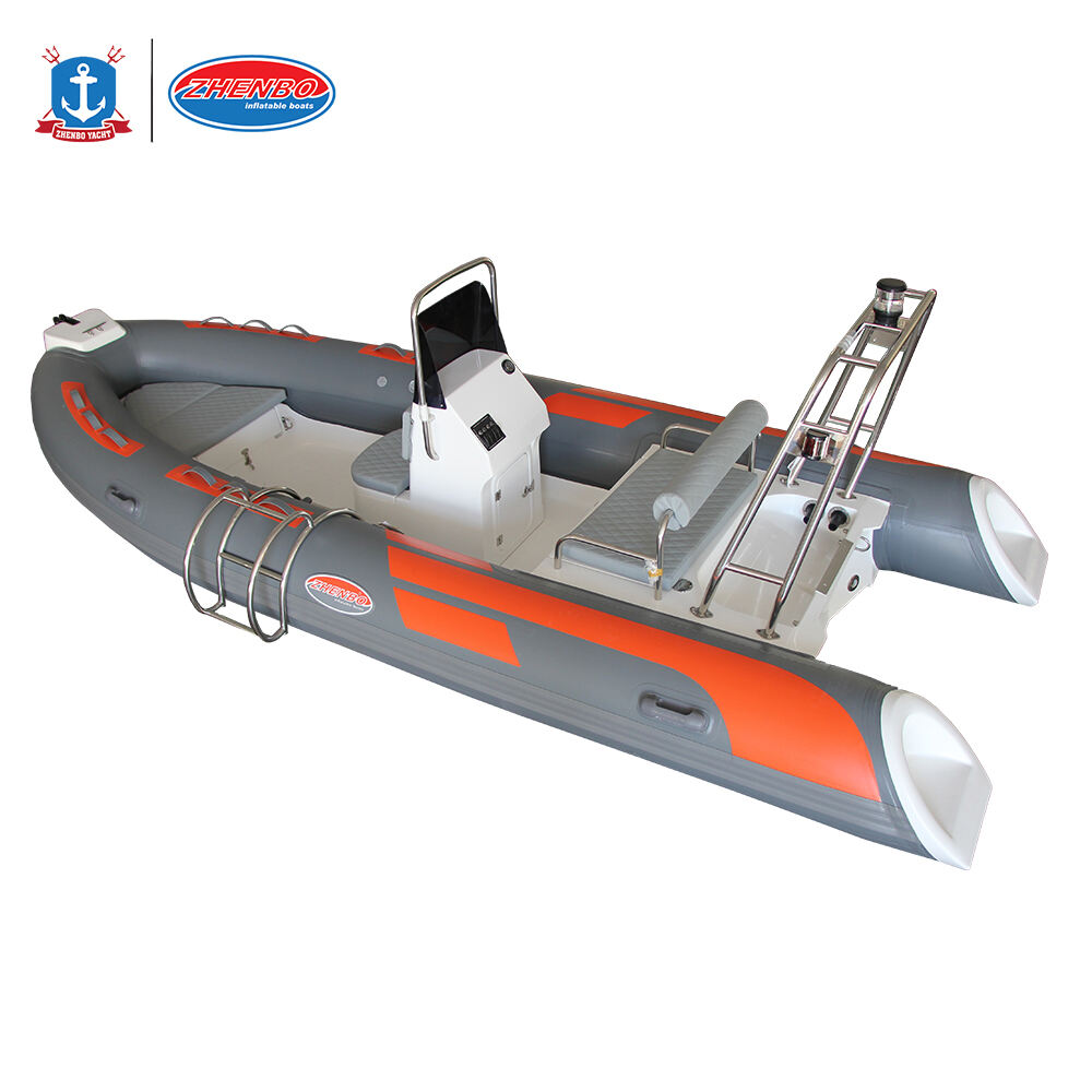 4.8m Rib Boat With Outboard Motor Rib-480 With CE Certificate Inflatable Boat manufacture