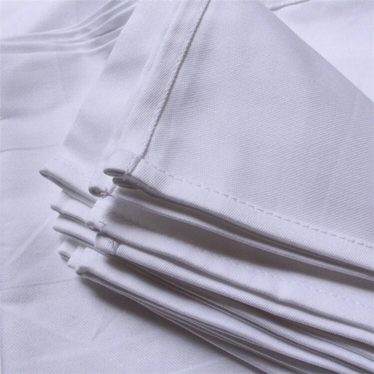 High quality hotel restaurant 100% cotton natural linen square napkins supplier