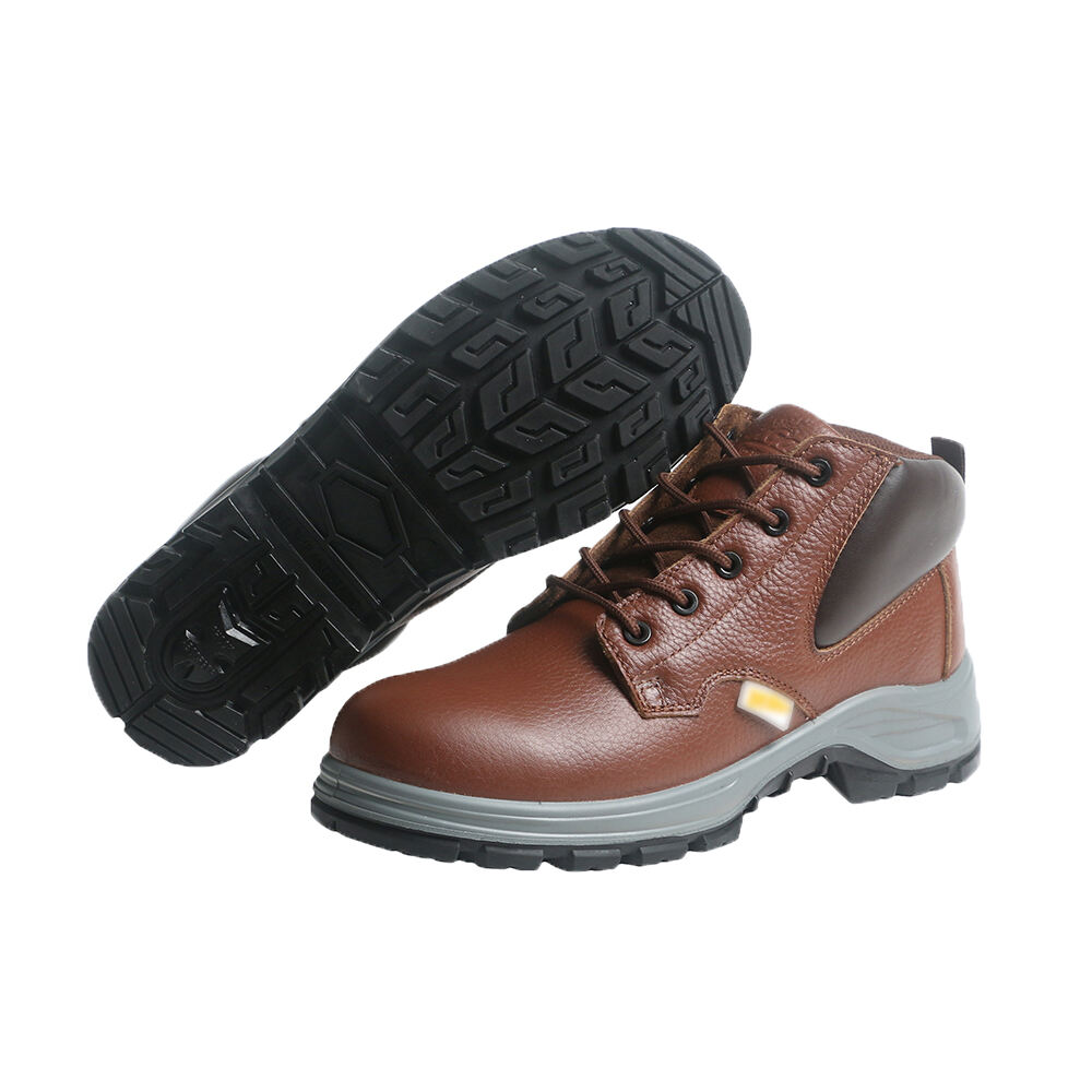 VITOSAFE Brand High Quality Genuine Leather Steel Toe Mens Safety Shoes Work Boots S3 supplier