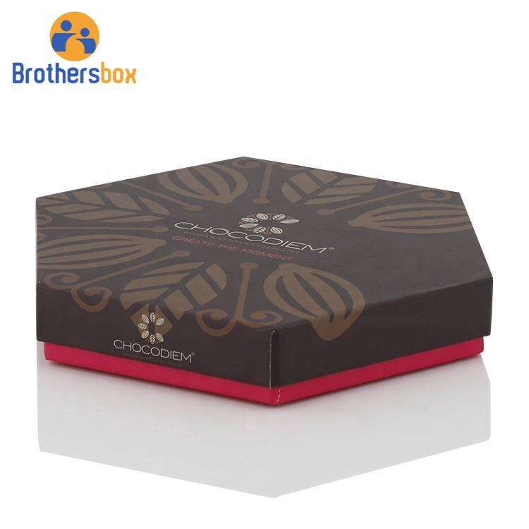 Wholesale Belgian Hexagonal Chocolate Packaging Box factory