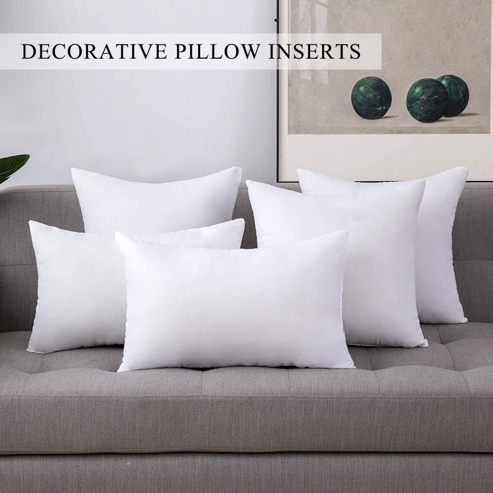 Hot Selling Square White Pillow 100% Polyester Filling High Quality Custom Wholesale Cushion Polyester Pillow Inserts Inner details