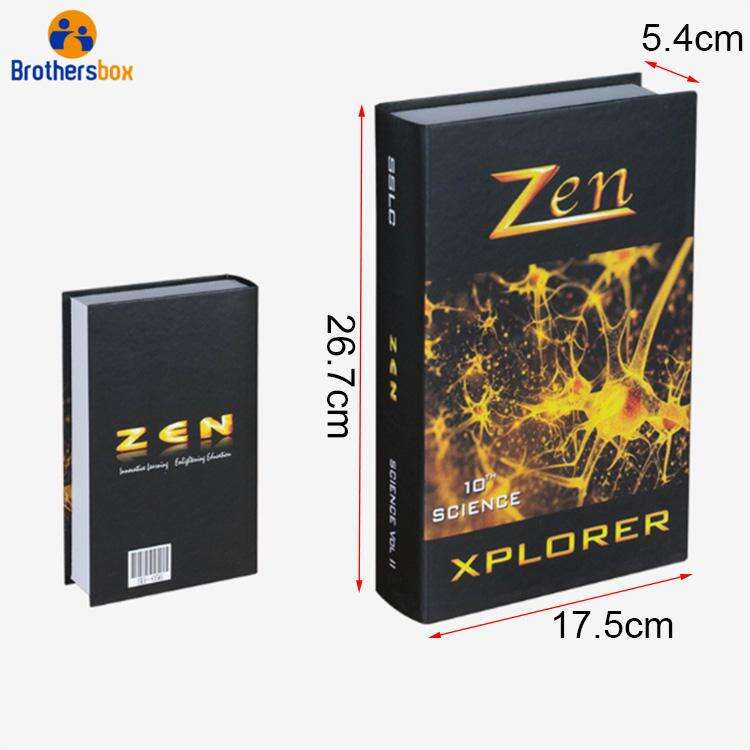 Creative Custom Printed Book Gift Box / Magnetic Book Shape Box factory