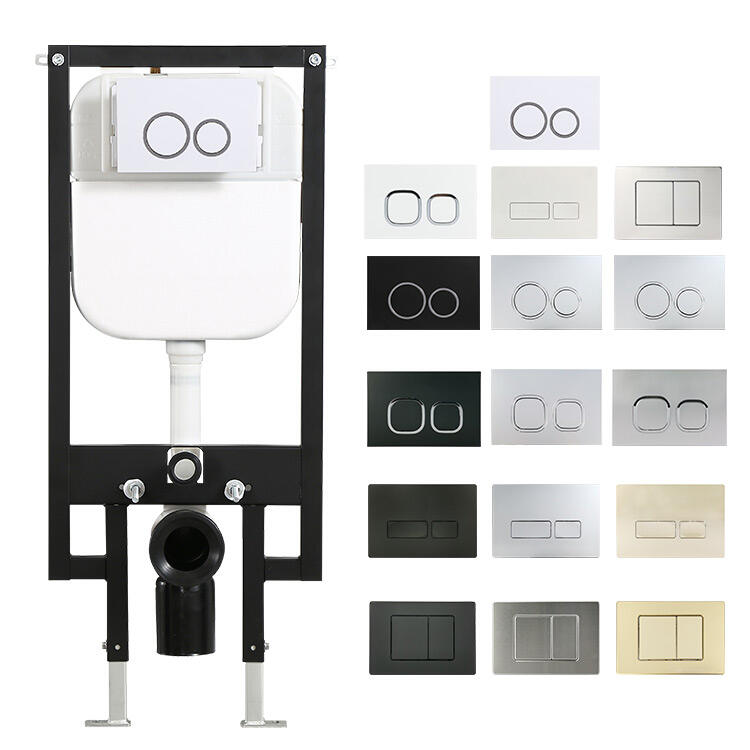 Wall hidden Installation toilet wc wall hang toilet eu ce concealed water tank cistern