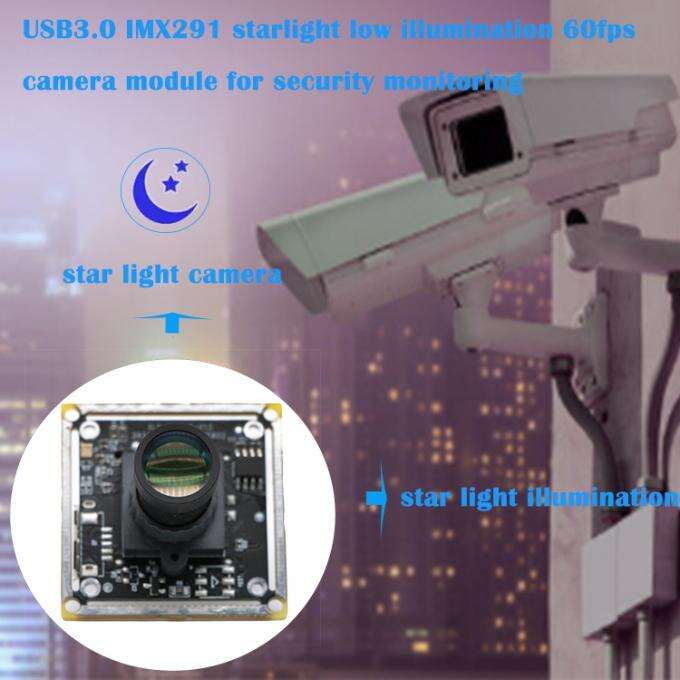 USB2.0 IMX291 Starlight Low Illumination 60fps camera