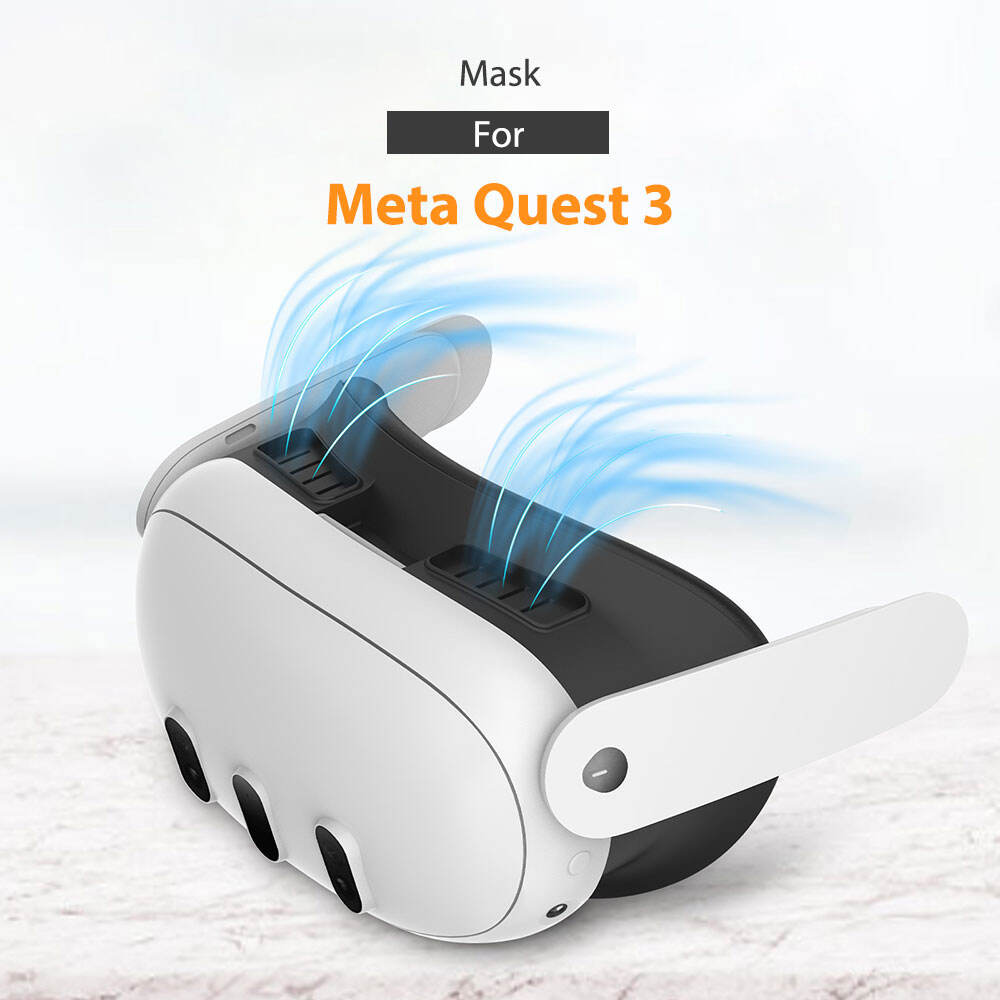 Cuerpo de silicona suave para meta quest 3 tapa trasera negro blanco anti caída rojo gris agujero de precisión teléfono