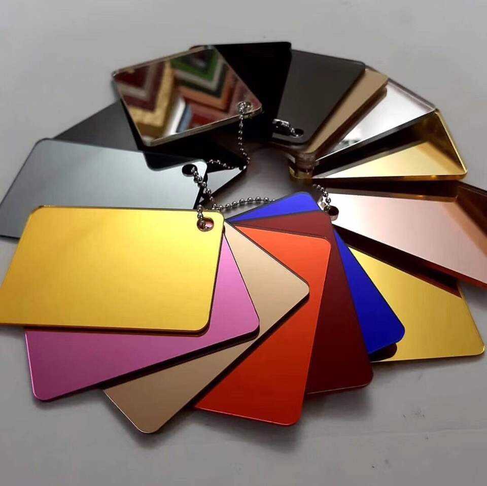 Color Acrylic Mirror Sheet manufacture