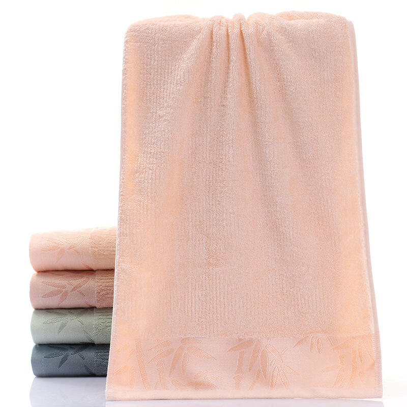 Wholesale organic bamboo towels or custom towels logo embroidery durable absorbent soft towels details