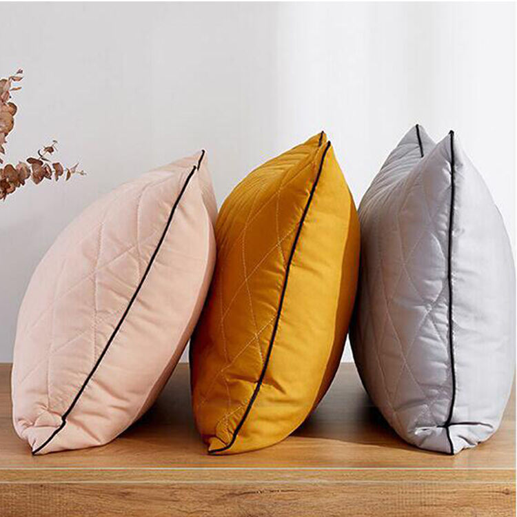 Colorful quilting pillow polyester boll fiber filling vintage color factory