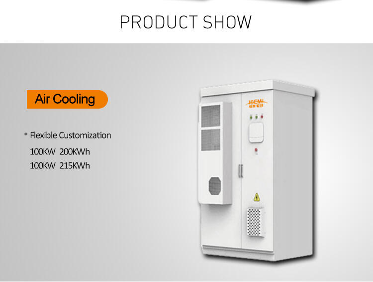 Industrial Commercial Energy Storage Container Cabinet Lifepo4 100KW/215KWh Liquid Cooling Batteries Solar manufacture