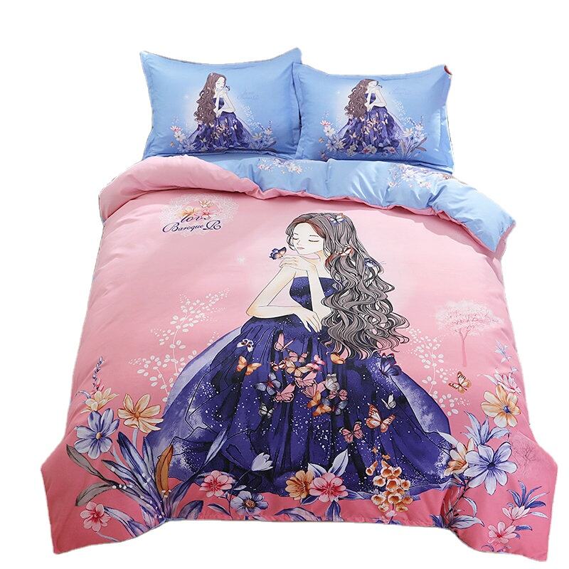 Best Quality 100% cotton luxury bedding set bedsheet duvet cover bed sets supplier