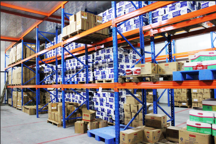 Warehouse stacking rack system metal selective industrial heavy duty pallet racking manufacture