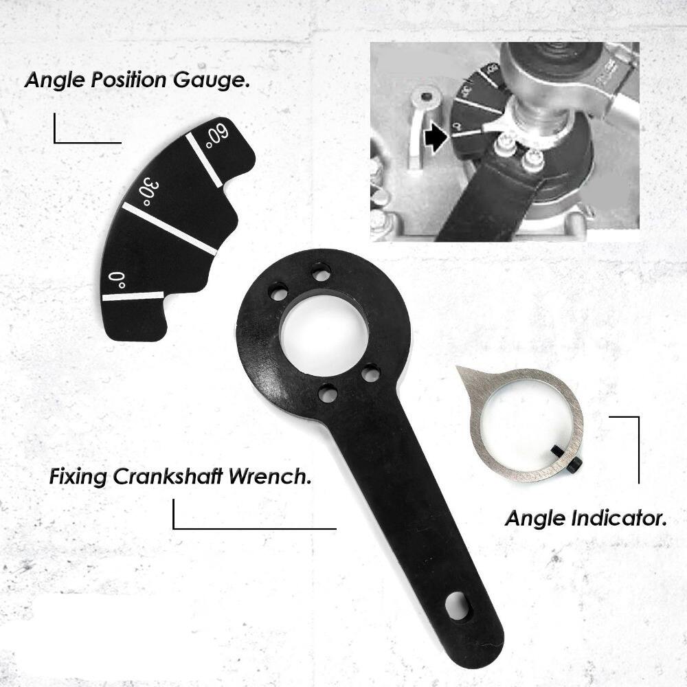 Motor Kamaksel Låseverktøy 12 stk Bil Gargue Timing Tool For BMW 730i 745i 545i 645i 750i N62TU N62 N73 Produksjon av motorer