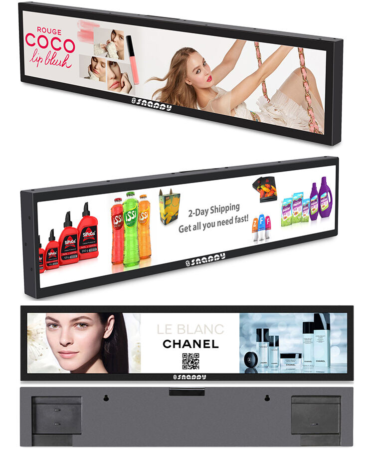 Ultra Wide Stretched LCD Bar Display 29.3 Inch For Supermarket New Retail Shelf manufacture