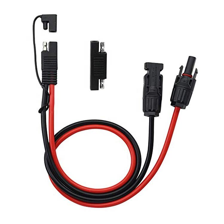 Solar Panel Connector Cable, Solar to SAE Connector Cable, with SAE Polarity Reverse Adapter Plug supplier