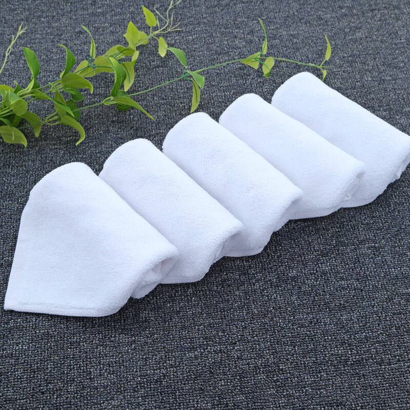 Hot Sale Stock Cheap Price Cotton White Hotel Small Hand Towels factory