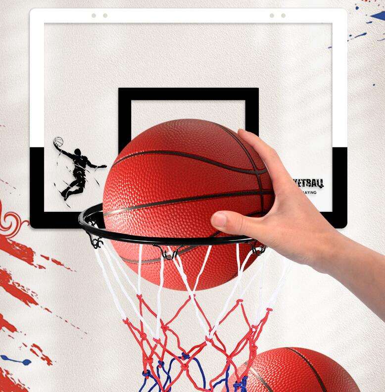 Heißer verkauf hohe qualität einstellbare kleine pc basketball bord mini basketball hoop set für tür fabrik