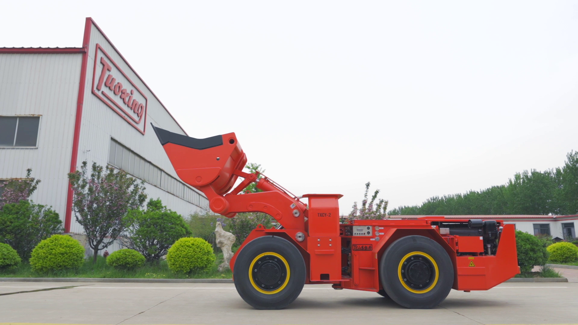 TC-200 underground mining articulated wheel loader supplier