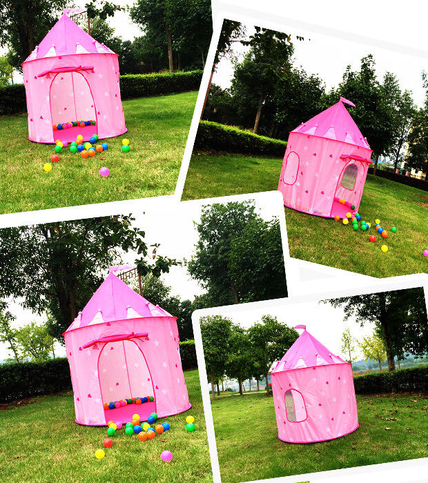 play tent for kids Children's indoor small house toy house outdoor tent game house portable folding princess toy castle supplier