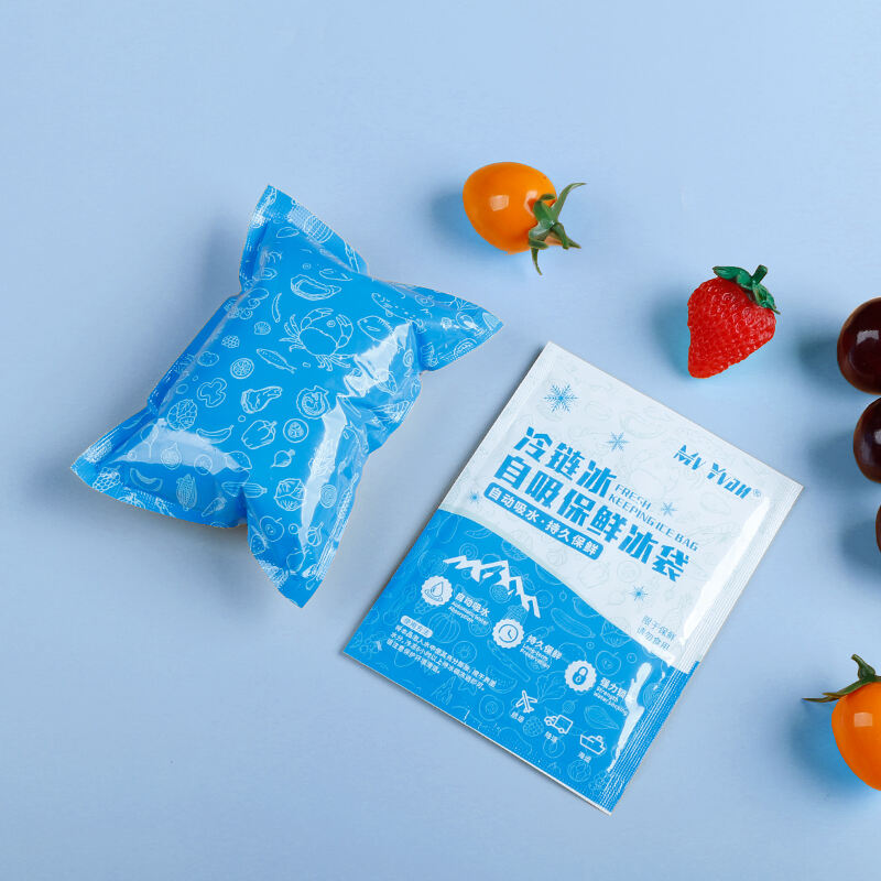 on Sale Disposable meat Soaker Pad Ice Puck 140*70mm 60ml absorbent pad 60ml meat vegetables poackaging details