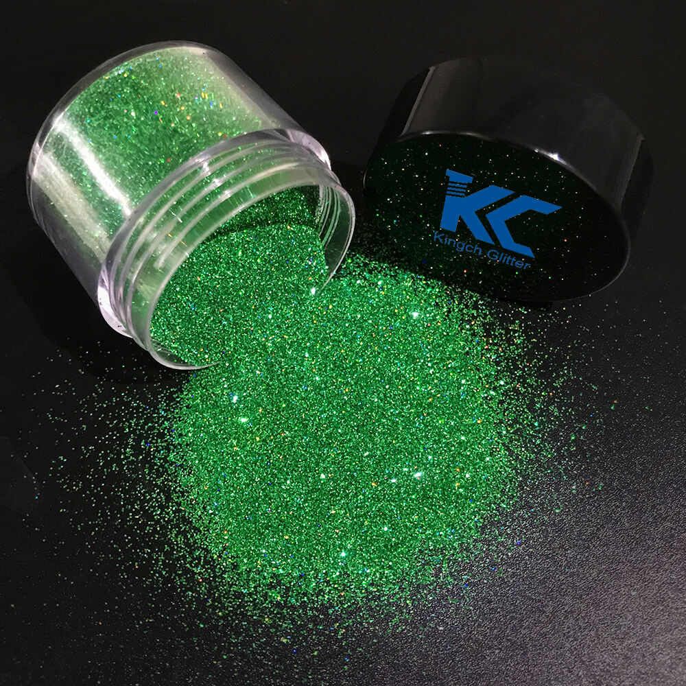 Hot Sale Non-Toxic Resistant Solvent Extra Fine Holographic Polyester Chunky Mixed Glitter