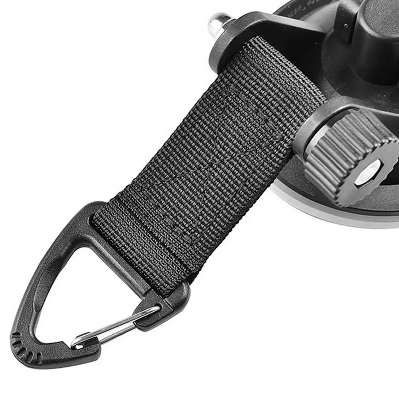 Reusable Outdoor strong suction cup hook car tent fixing hook car window anchor securing hook factory