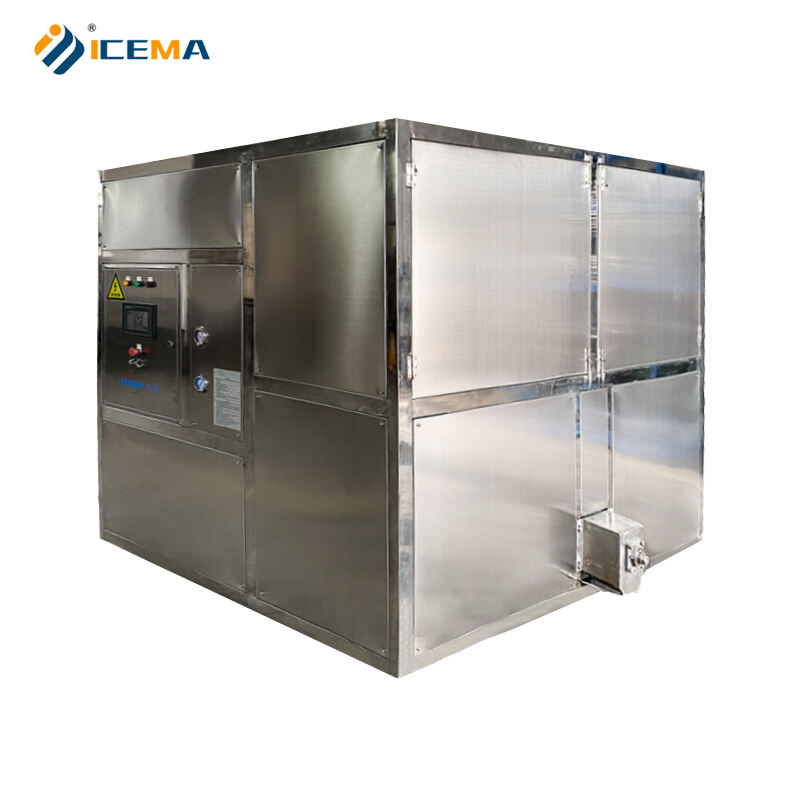 Automatic 3T industrial ice maker cube for ice Plant supplier