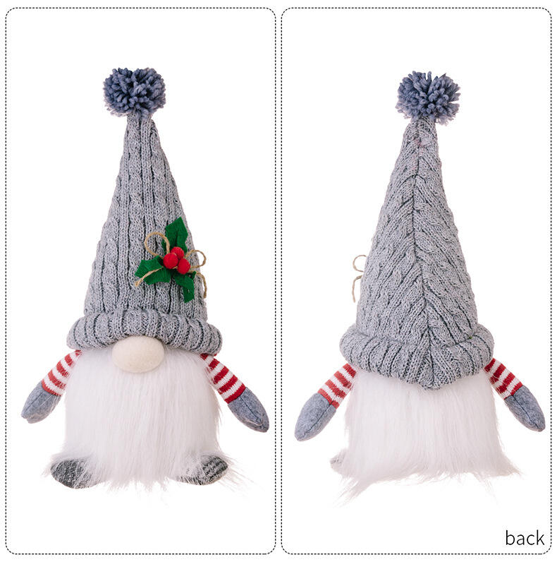Christmas Gnome Light Plush Gnomes Gonk With Lights Desktop Ornaments supplier