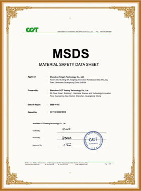 OUR HONORARY CERTIFICATE