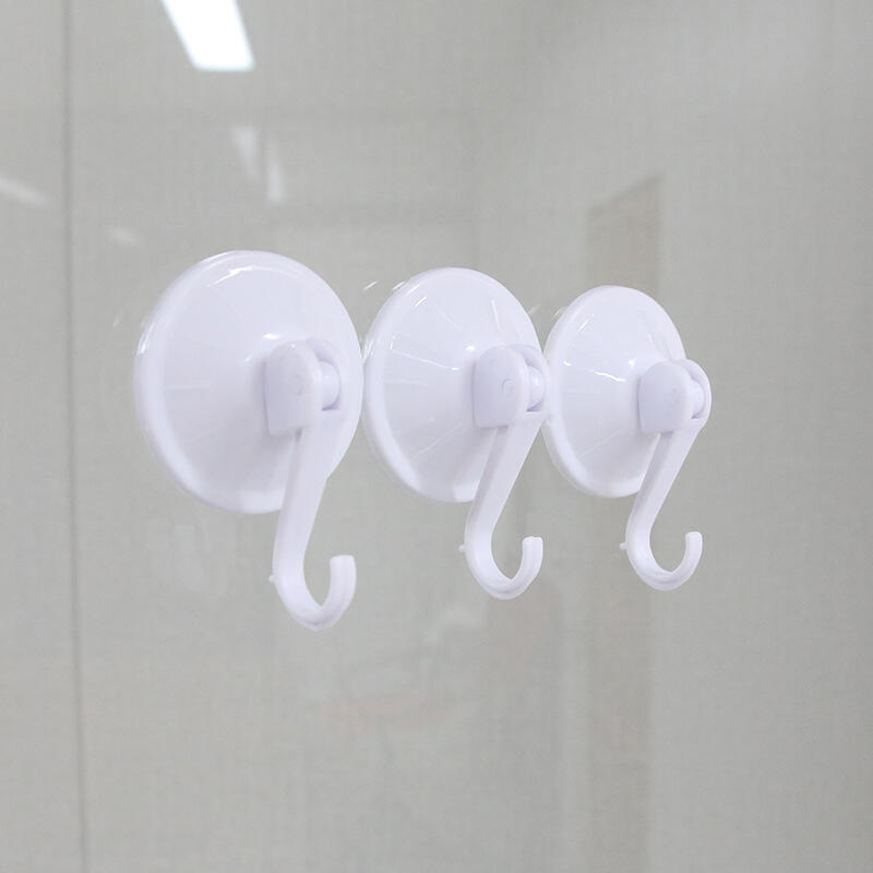 Simple solid color suction cup novelty hooks Bathroom strong vacuum kitchen suction wall bathroom novelty hooks manufacture