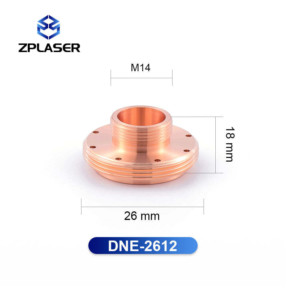 ZP DNE Series Laser Cutting Nozzle Chrome-Plated Single Double Layers Nozzle DNE Laser Cutting Nozzles manufacture