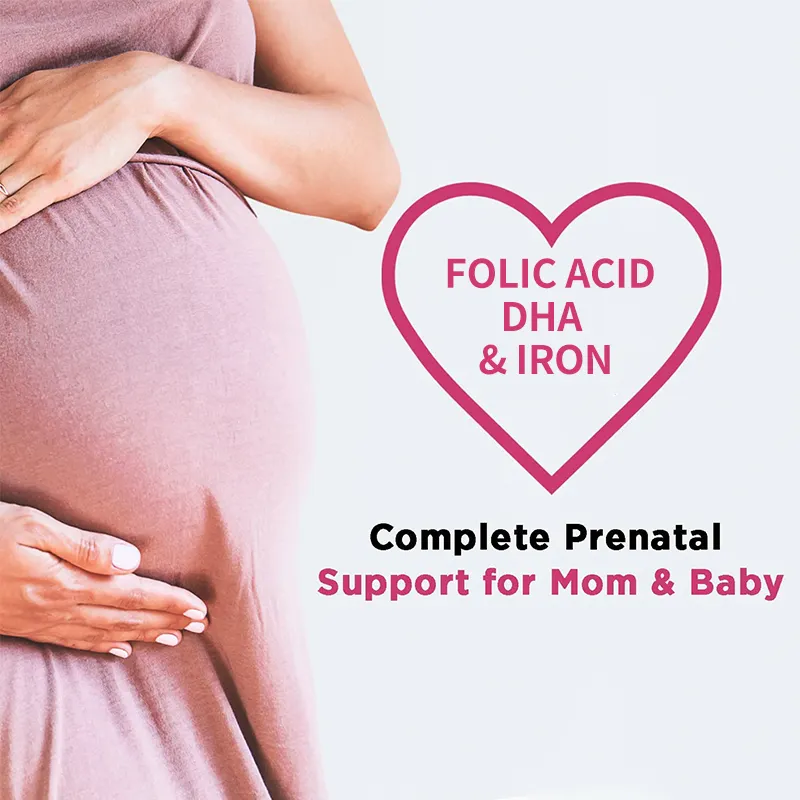 OEM/ODM Private Label Fertility Supplements Prenatal Vitamin Fertility Gummies To Support Conception manufacture