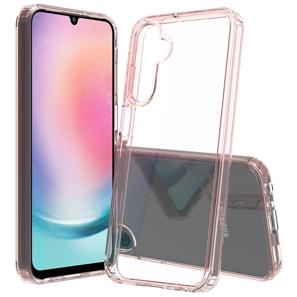 2 In 1 Blank Phone Case For Samsung Galaxy A25 Cases Luxury Design Anti Scratch Tpu Pc Drop Clear Transparent Proof manufacture