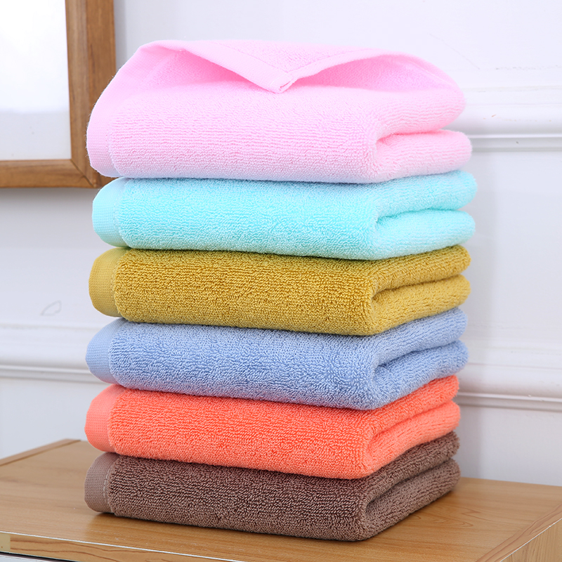 whole sale pure cotton plain bath towel set small tree custom logo towels details