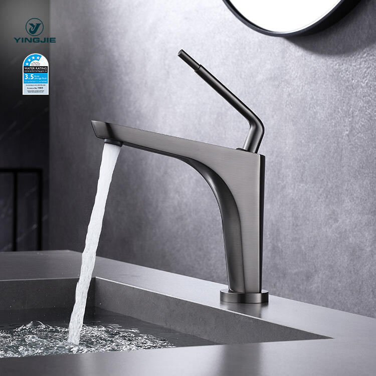 sanitary ware water faucet brass  single hole basin faucet for bathroom manufacture