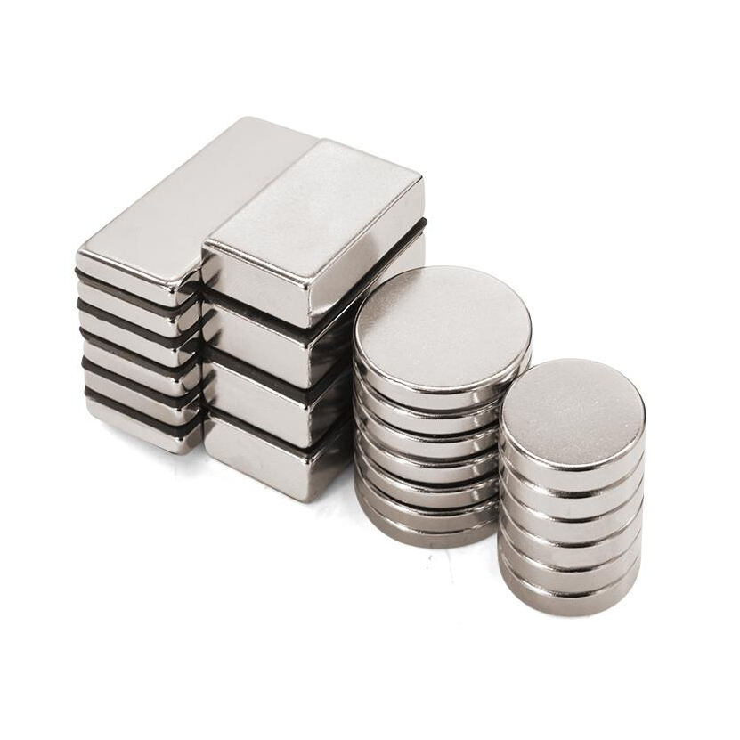 N52 Super Strong Permanent Round Cylinder Block Magnet manufacture