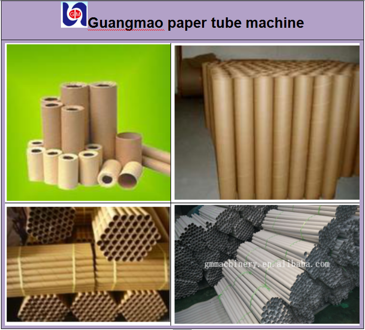 Good efficiency Automatic Laminated Spiral Cardboard Paper Tube Core Pipe Making machine details