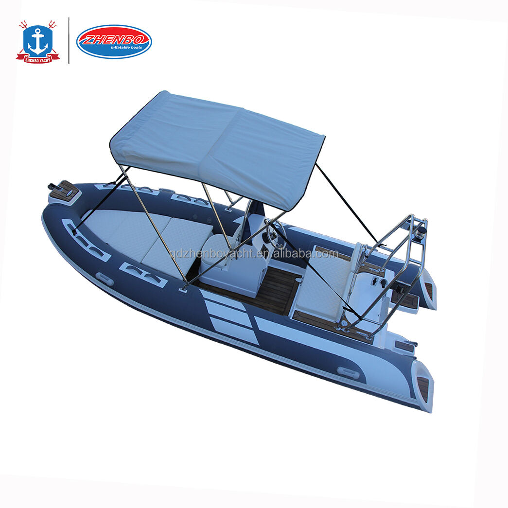 4.8m Rib Boat With Outboard Motor Rib-480 With CE Certificate Inflatable Boat details