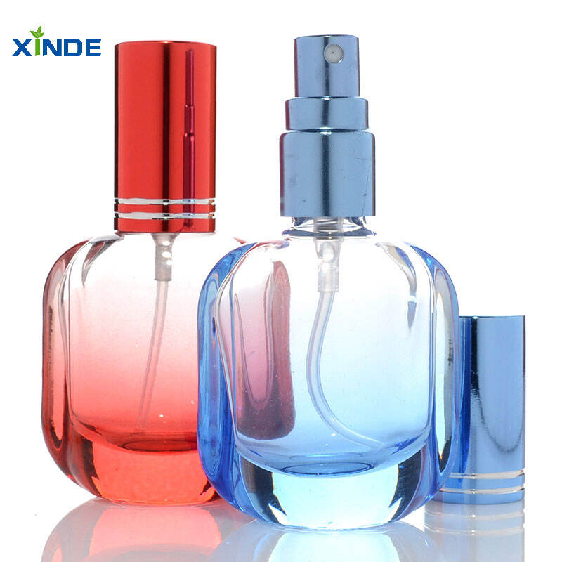 Customized Logo 20ml Perfume Bottle Amber Clear Spray Glass Bottles for sale manufacture