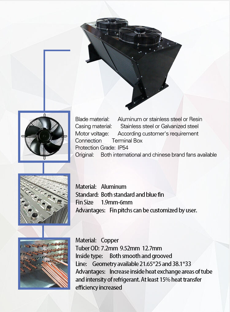 V type AIR-COOLED Condenser supplier