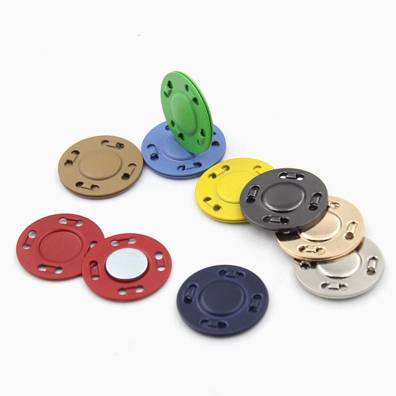 Colorful slim ultra thin magnetic button magnet button for clothes